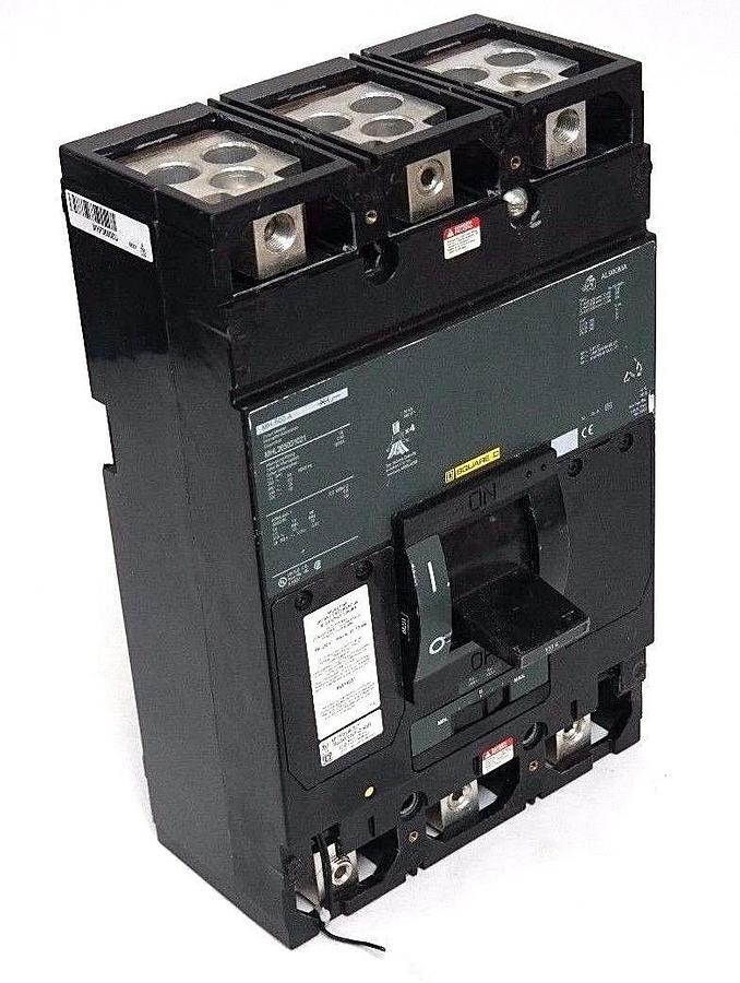 NEW SQUARE D MHL365001021 MOLDED CASE CIRCUIT BREAKER 600V 500A