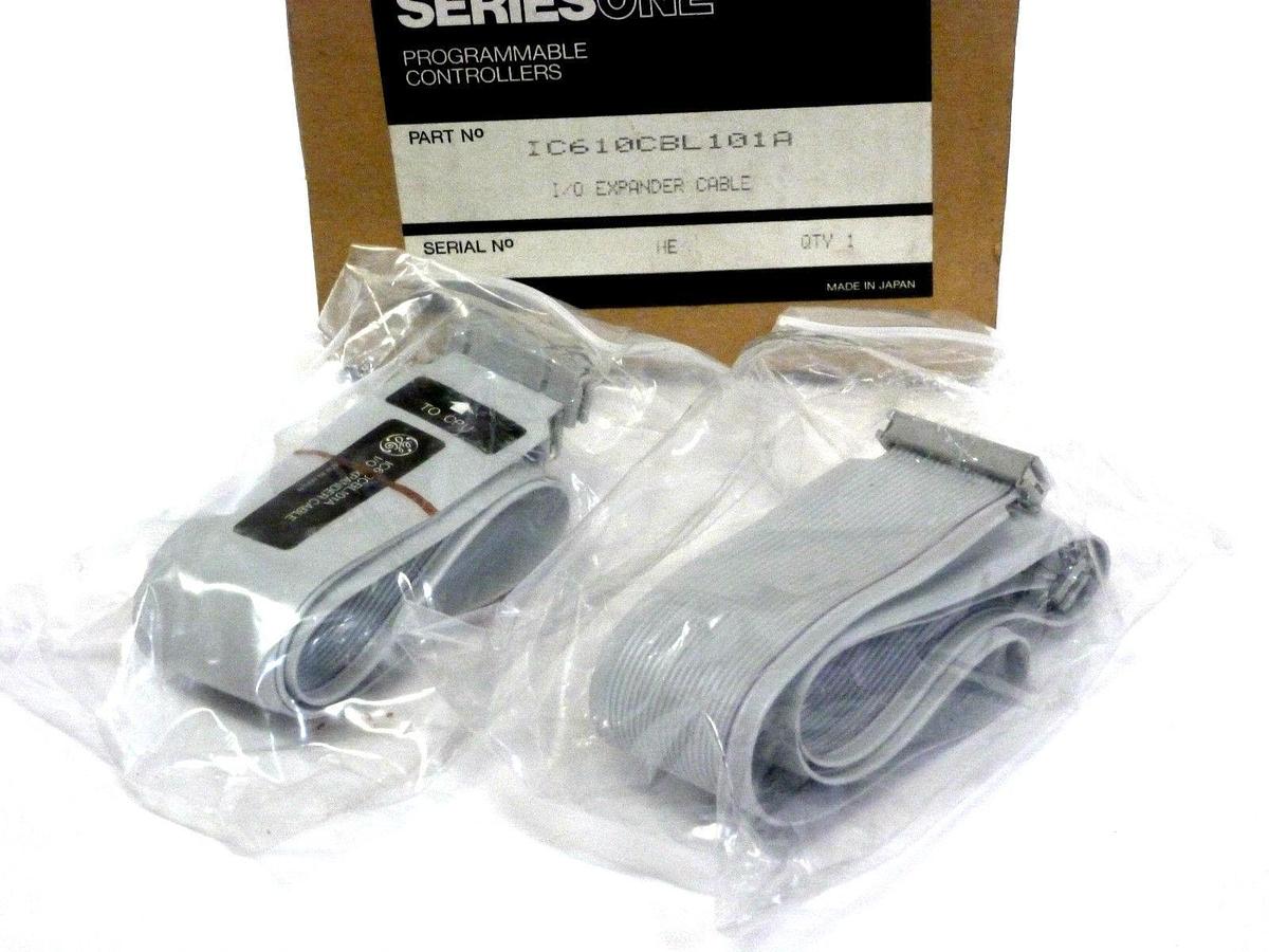 Used LOT OF 2 NIB GE FANUC IC610CBL101A I/O EXPANDER CABLES