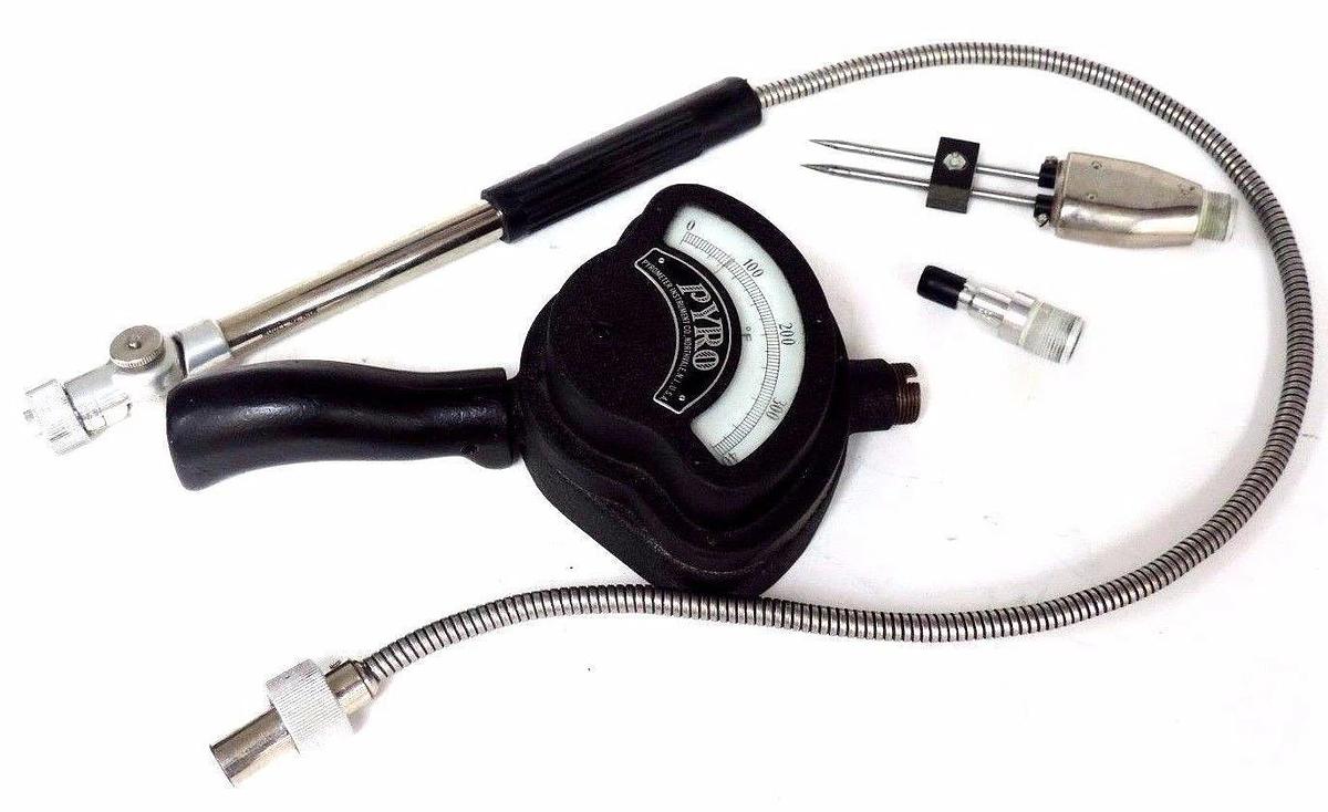 Used PYRO 269 PYROMETER NO. 64-522 MODEL 42 ARM 304 THERMOC 64522