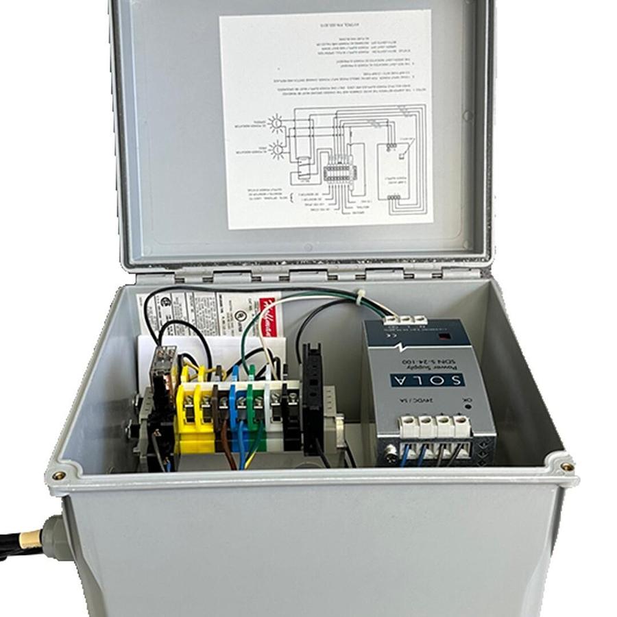 Used NEW HYTROL CONVEYOR 033.3015 / 0333015 POWER SUPPLY 24V W/ ENCLOSURE