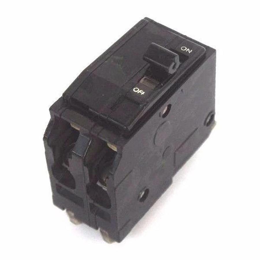 Used SQUARE D TYPE QO CIRCUIT BREAKER 15A, CU/AL 120/240VAC