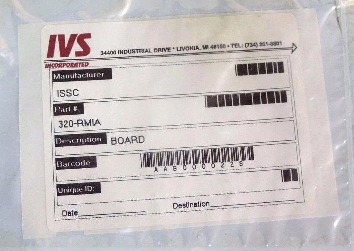 Refurbished REPAIRED ISSC 320-RMIA REMOTE MULTIPLEXER BOARD D-16-09-038-D