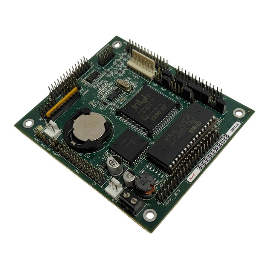 Used JK Microsystems 84-0011 Rev G Intel i386 EX Embedded Processor Board