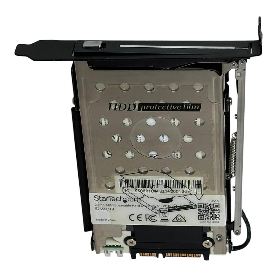Used Intel 545s Series 128GB 2.5" SATA SSD StarTech S25SLOTR Removable Drive Bay