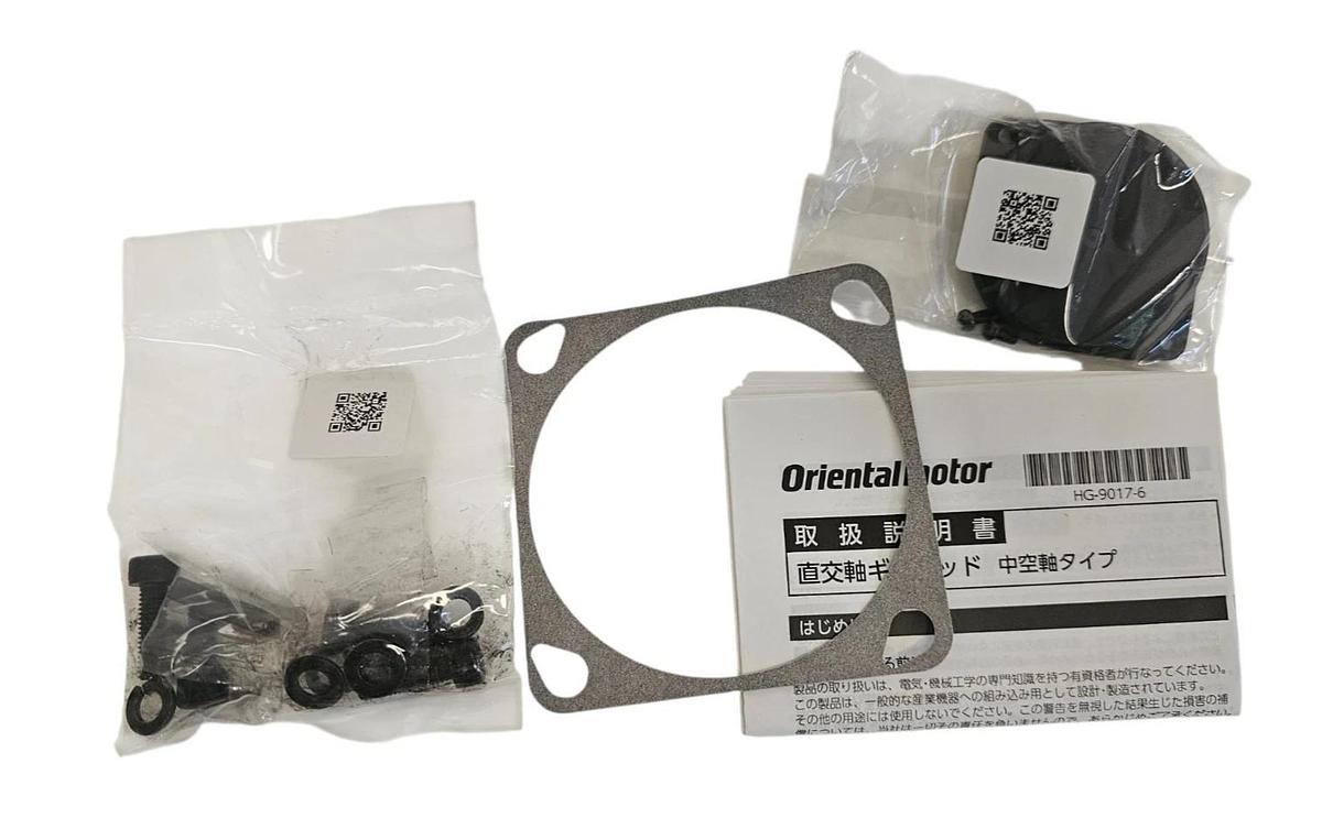 NIB ORIENTAL MOTOR 5GU50RH GEAR HEAD RIGHT-ANGLE HOLLOW SHAFT (50:1)