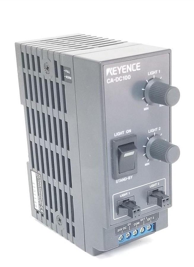Used KEYENCE CA-DC100 LIGHT CONTROLLER 4151149, CADC100