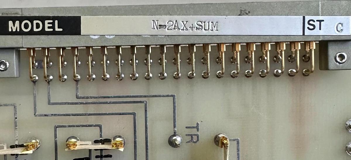 NEW FOXBORO N-2AX+SUM / N2AXSUM SUMMER MODULE C0153FA F8201A C0153FD-A