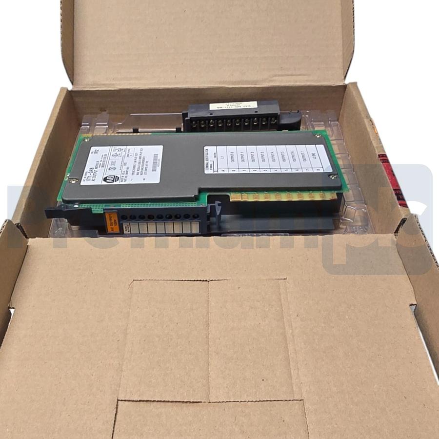 Used Allen Bradley 1771-OA /B PLC-5 Output Module 8-Pt 120V Rev. R02 1771OA NSMP
