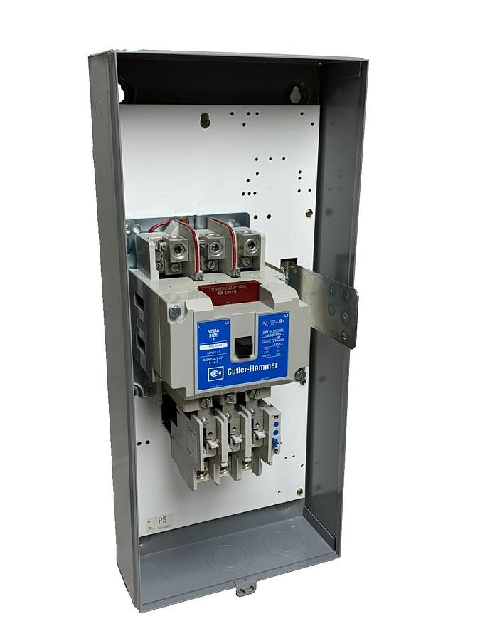 Used Cutler-Hammer ECN0541AAA Freedom NEMA Size 4 Motor Control Starter 120V Coil NEW