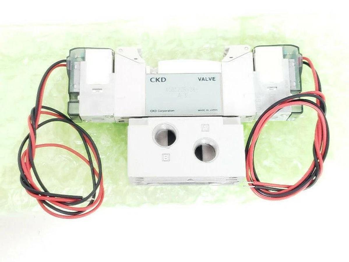 Used NIB CKD 4GB120R-06-A-3 SOLENOID VALVE, 4G SERIES, 24VDC, 4GB120R06A3