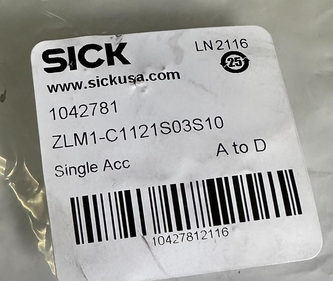 Used NEW SICK ZLM1-C1121S03S10 / ZLM1C1121S03S10 ZPA LOGIC MODULE SENSOR 1042781