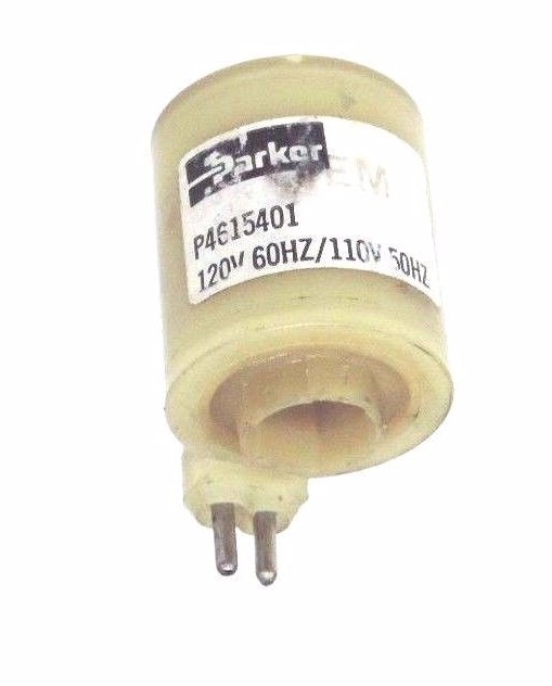Used PARKER P4615401 COIL 120V-60HZ/110V-50HZ