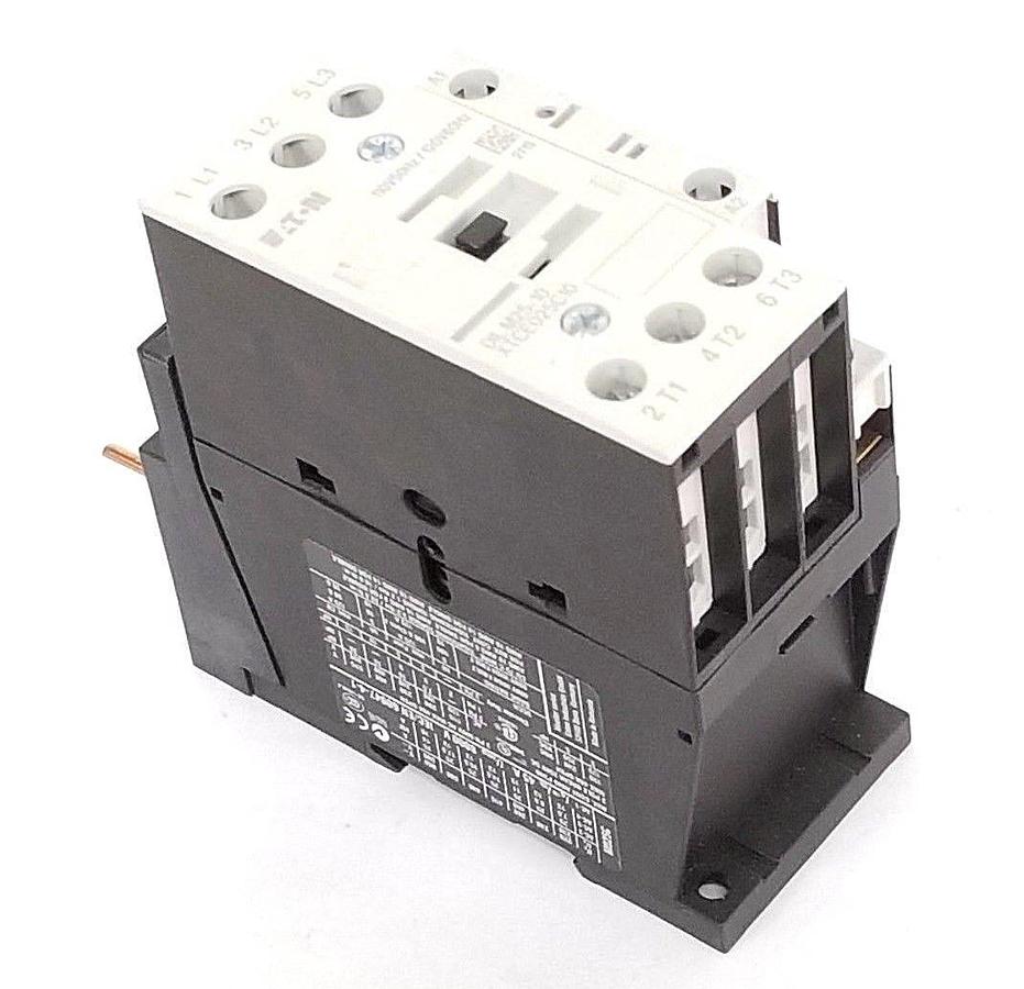 Used EATON CUTLER HAMMER XTCE018C10A CONTACTOR, 110/120V, 50/60HZ