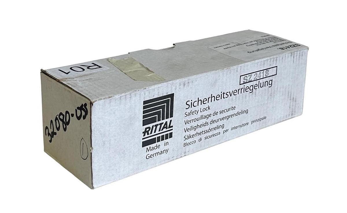 NEW RITTAL SZ2418. / 021812 SAFETY LOCK 24VDC SINGLE-DOOR INTERLOCK SZ 2418