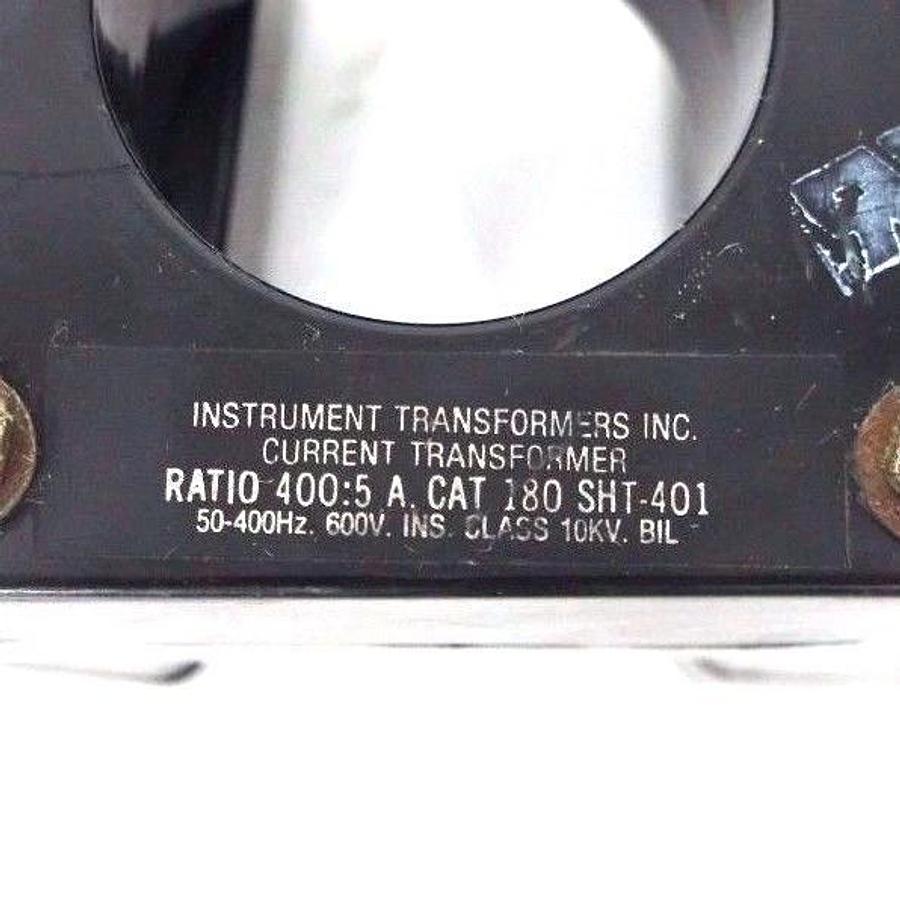 Used SIEMENS 25-131-044-006 TRANSFORMER MODEL: 180SHT 400:5A 180 SHT-401 - LOT OF 3