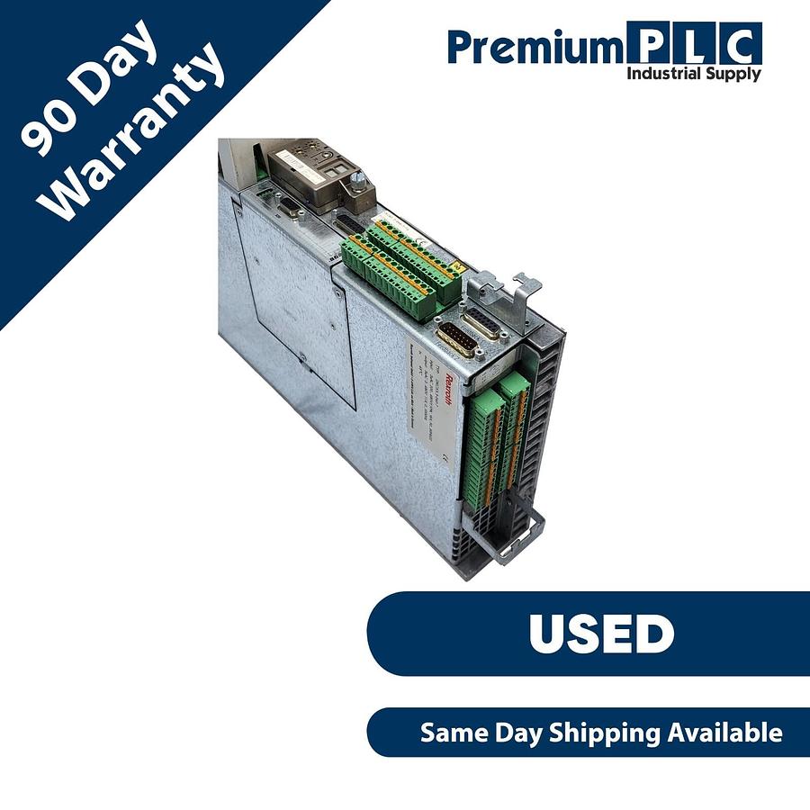 Used REXROTH INDRAMAT DKC03.3-040-7-FW ECO DRIVE SERVO AMPLIFIER R911279428 W/ENCODER