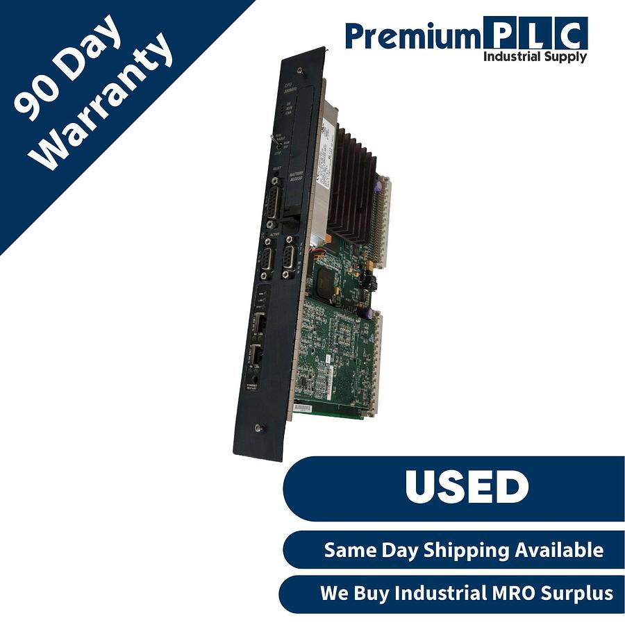 Used USED GE FANUC IC698CPE010-EJ PACSystems RX7i 300MHz CPU MODULE w/ETHERNET 10/100