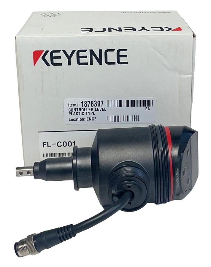 Used KEYENCE FL-C001 / FLC001 PULSE LEVEL SENSOR IO-Link 10-30V 300mA USNP