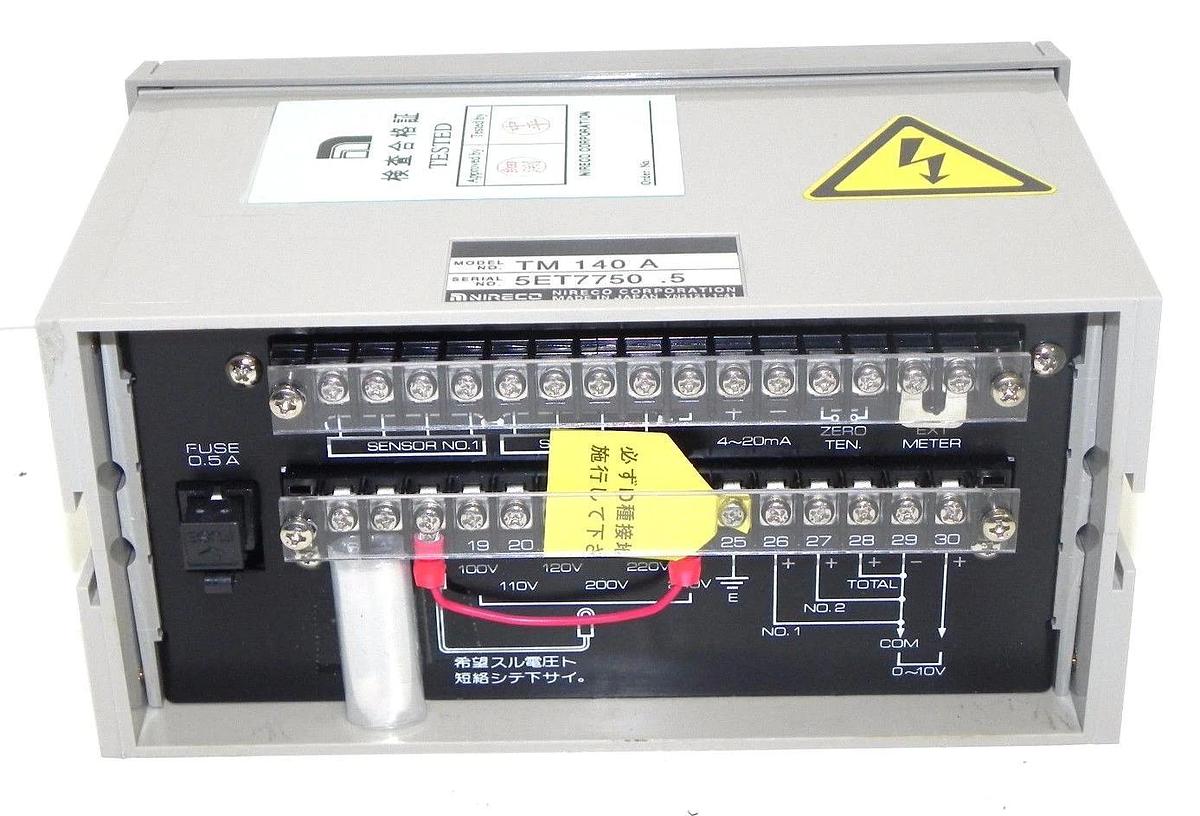 NEW NIRECO TM140A TENSION METER