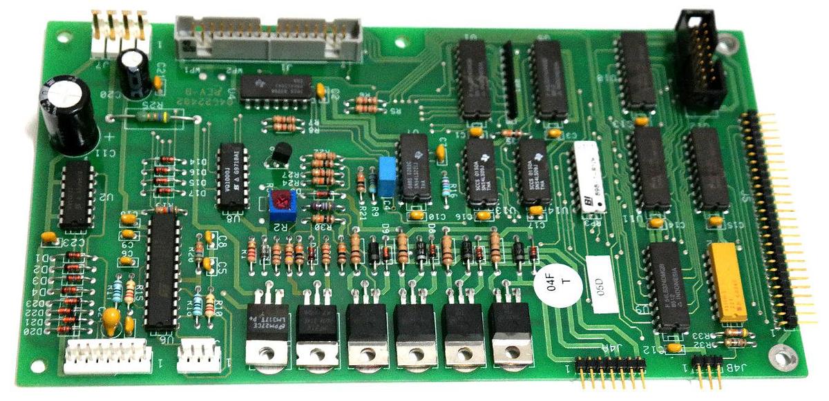 Used PARTLOW 04622402 REV-B PC BOARD 04622402B, 04622402-B