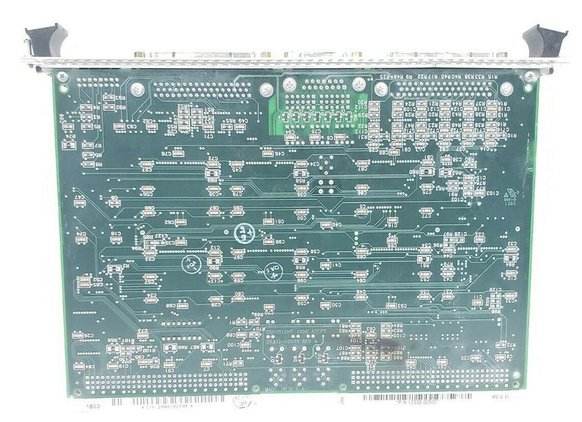 Used ADEPT TECH 10332-00505 JOINT INTERFACE PC MODULE 1033200505 REV. D