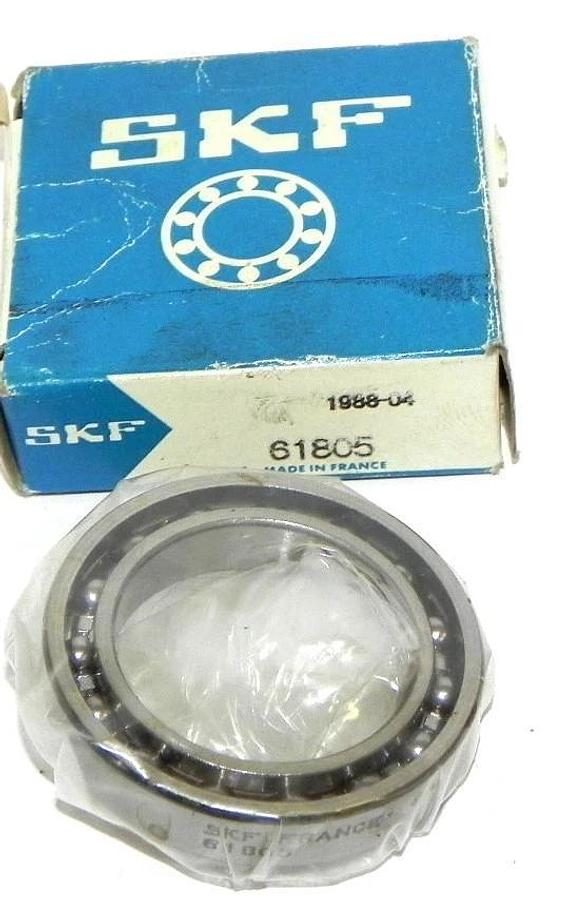 Used NIB SKF 61805 THIN SECTION BALL BEARINGS