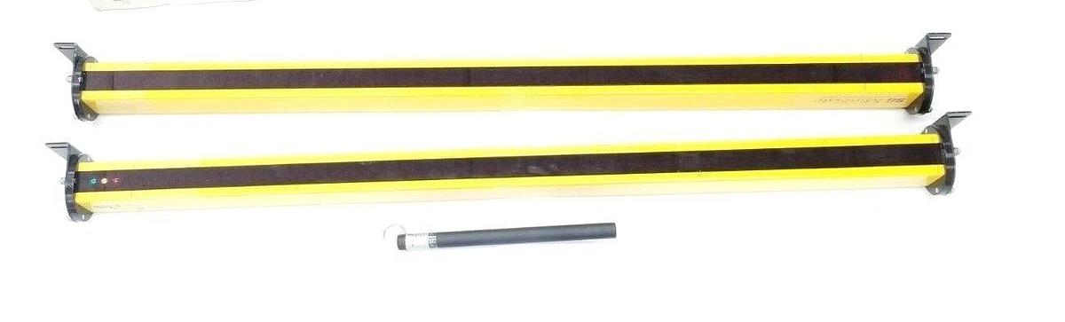 Used SET OF STI MODEL: MS4436B-2 LIGHT CURTAIN SET SYS MS44B-2 36 IN. 914MM 115VAC