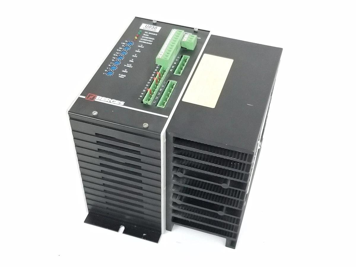 Used BERGES ACM-A-1 SERVO DRIVE INVERTER U030, D-51709, ACM-A-1.1/A