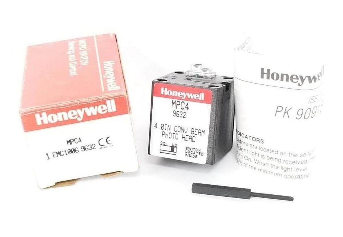Used NIB HONEYWELL MPC4 PHOTOELECTRIC HEAD MODULAR PLUG-IN 4IN CONVERGENT