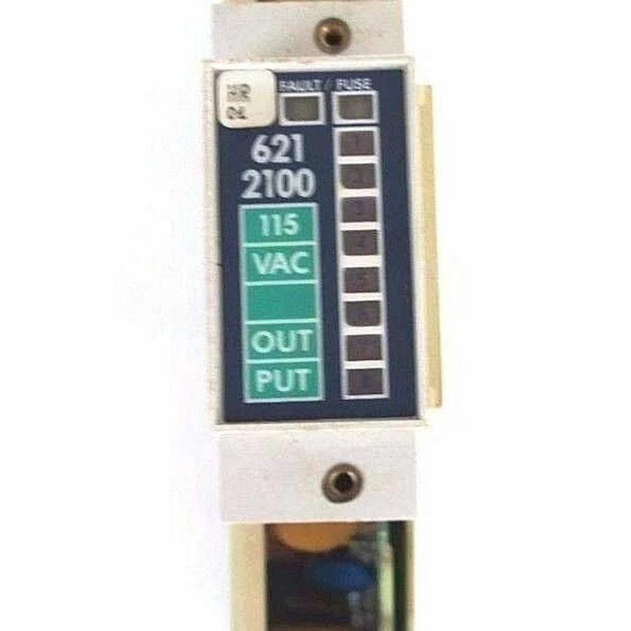 Refurbished REPAIRED HONEYWELL 621-2100 OUTPUT MODULE 115VAC OUTPUT 6212100 (MISSING COVER)