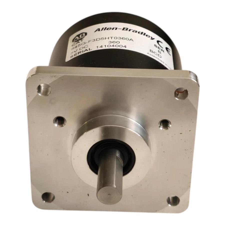 Allen-Bradley 845G-F3D5HT0360A /B Absolute Encoder 5VDC, 360PPR 3/8" SHAFT NSMP