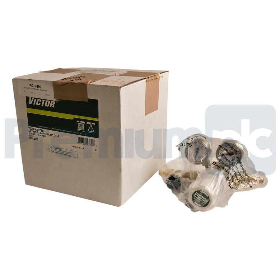 Victor 4000-0035 Tech Master GPT400 Two-Stage Gas Regulator In: 3000PSI RGH-100