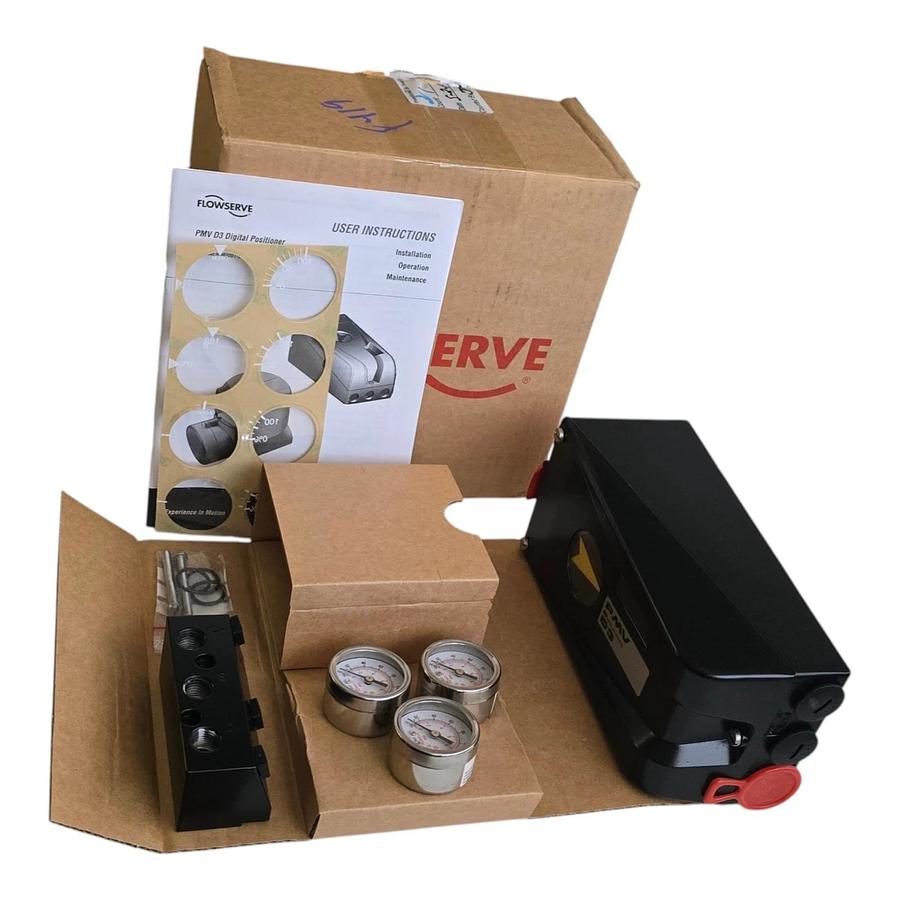 Flowserve PMV D3 Smart Valve Digital Positioner D3XNU-D23PVA-Z5T3 - HART NSMP