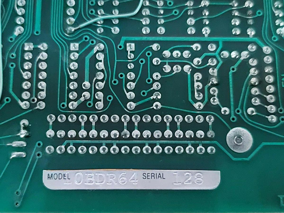 Used DAYTRONIC 10BDR64 H/W 2.21.1 HISTORY PC BOARD