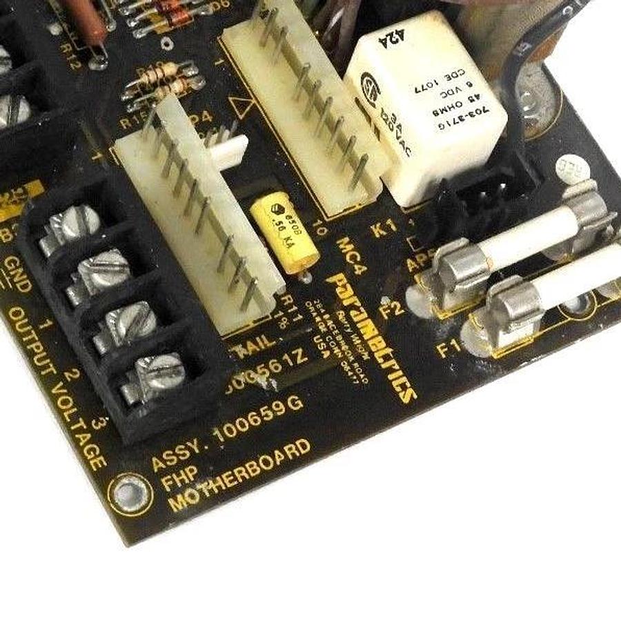 Used PARAMETRICS 100659G FHP MOTHERBOARD CONTROL UNIT