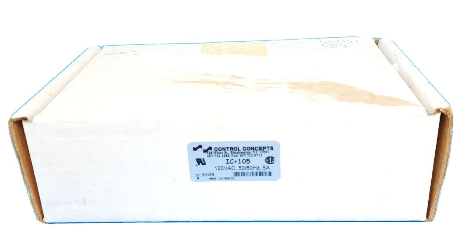 Used NIB CONTROL CONCEPTS IC+105 ISLATROL PLUS 120VAC, 50/60HZ, 5A