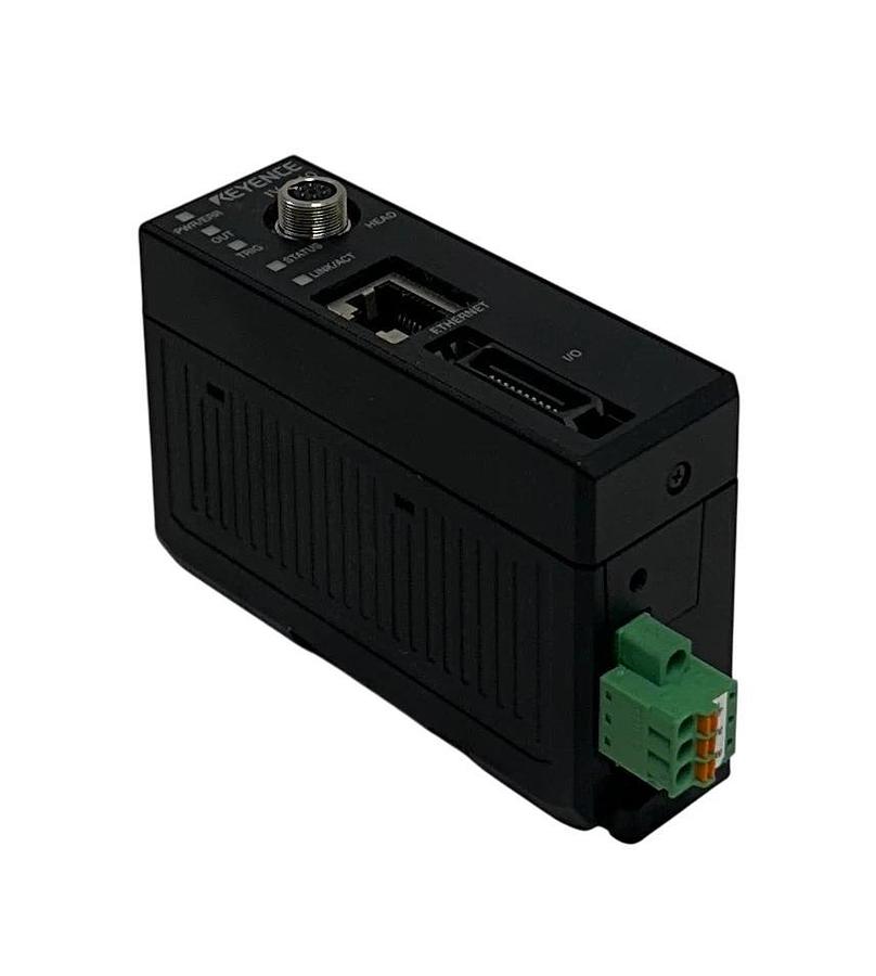 Used KEYENCE IV-G10 / IVG10 SENSOR AMPLIFIER EtherNet 24Vdc 1.8A CLASS 2 50mA USNP