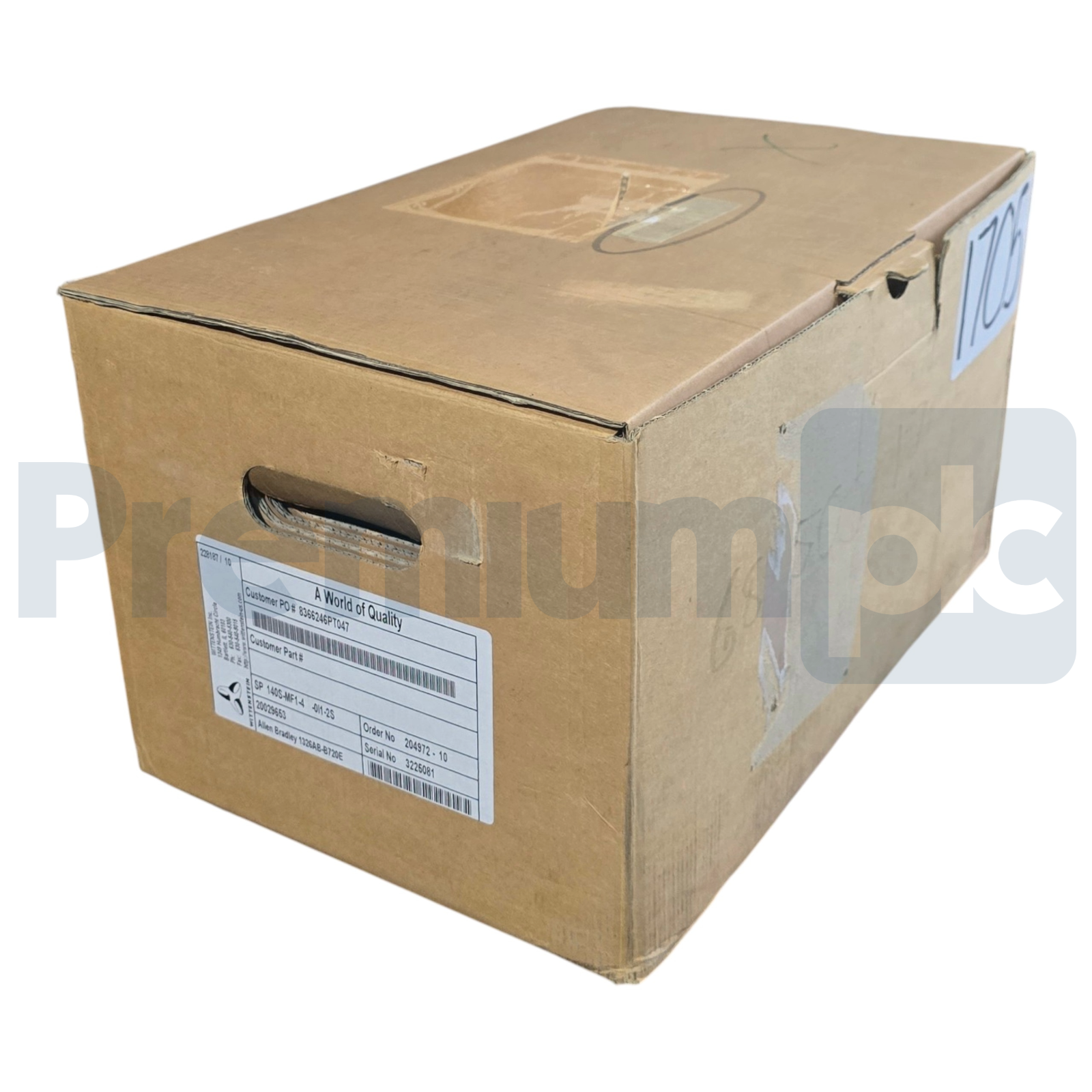 Used Wittenstein Alpha SP140S-MF1-4-0I1-2S Gearbox 4:1 for Allen Bradley 1326AB-B720E