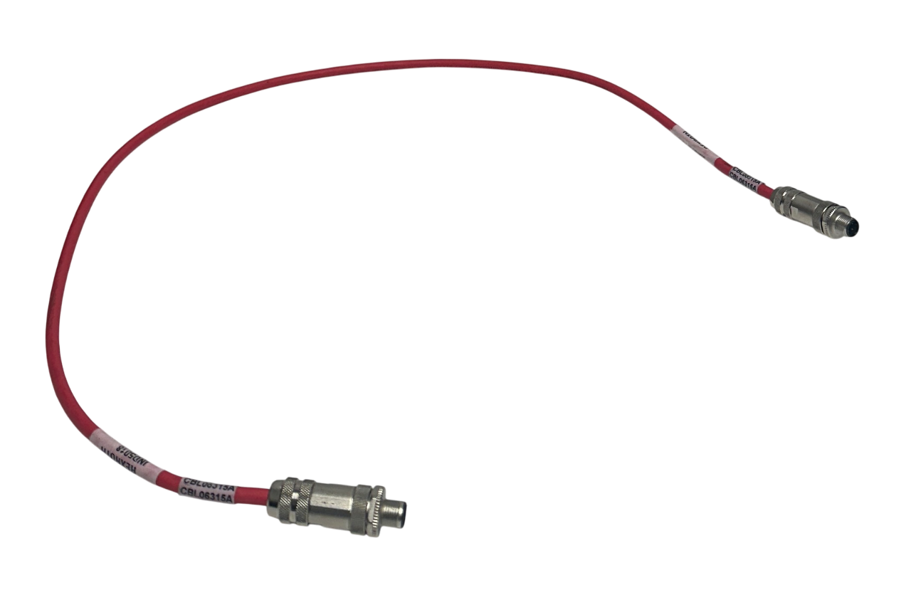 Used REXROTH IND5018/001,0 / IND5018 / R985005792 SERVO MOTOR CABLE 1M RED QTY USNP