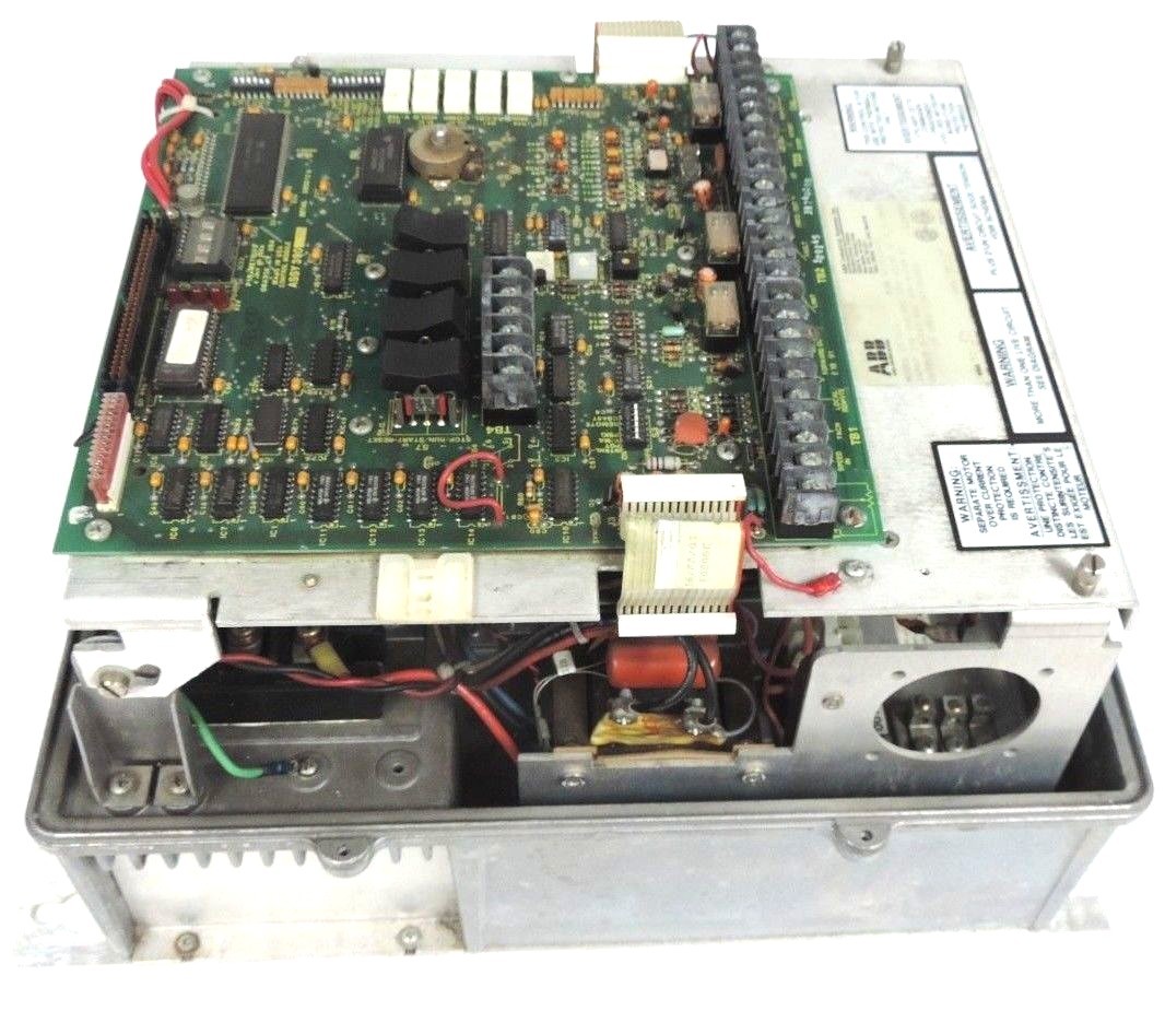 Used ABB ASEA BROWN BOVERI SPEED CONTROL DRIVE 10A 10 AMP MOD: G01000, P/N: G01000A00