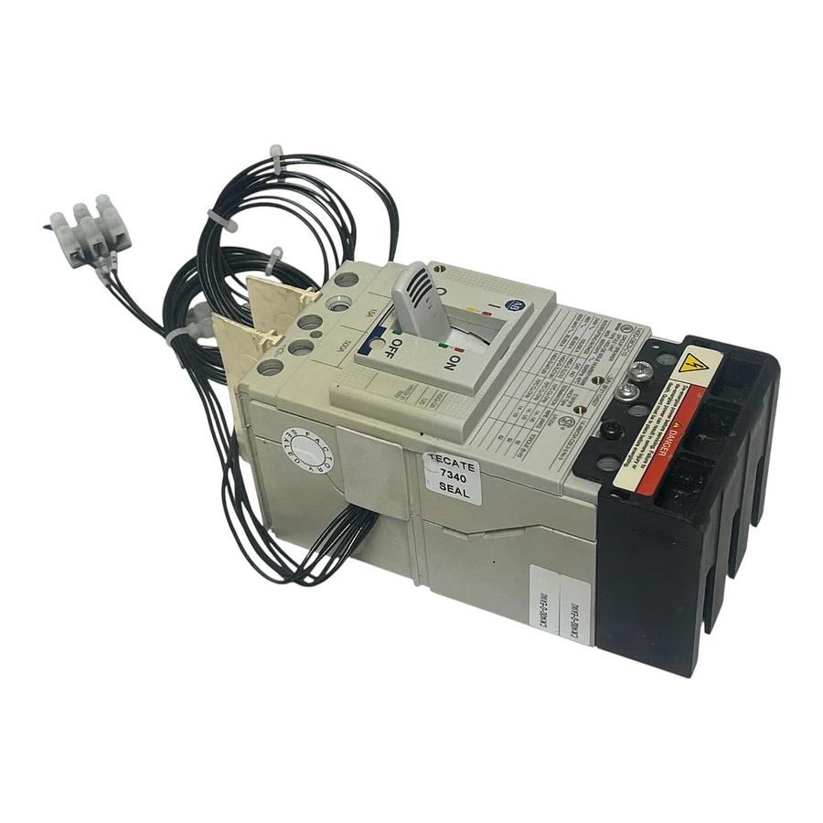 Used Allen-Bradley 140G-G6C3-C15 Molded Case Circuit Breaker 15A 3-Pole 600V