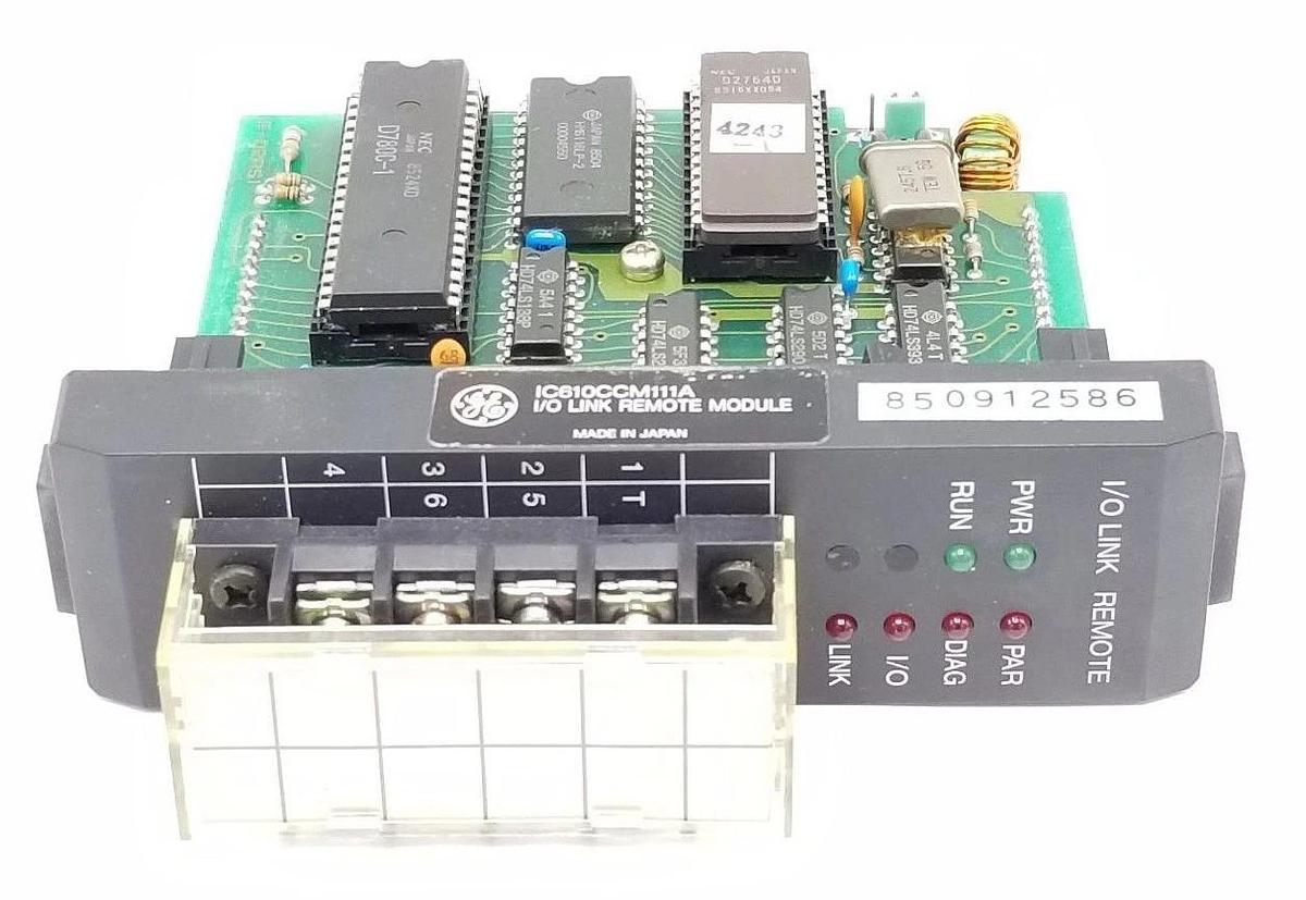 Used GE FANUC IC610CCM110A I/O LINK LOCAL MODULE