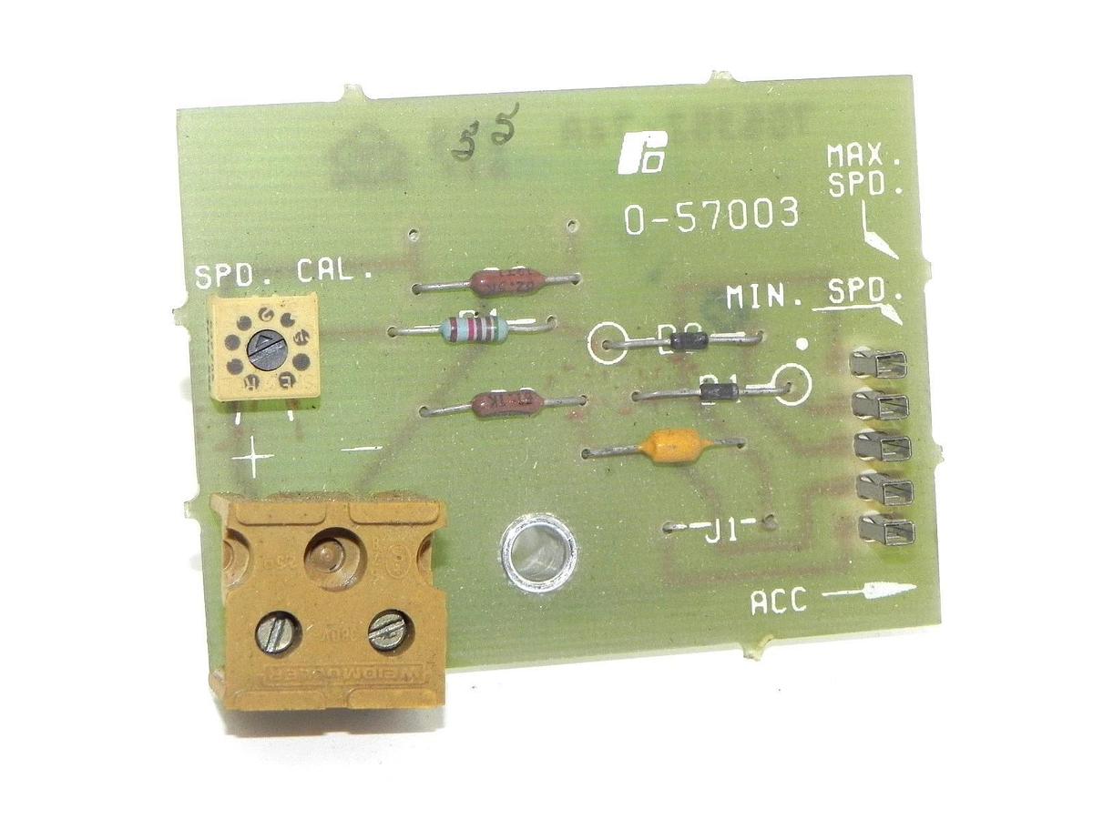 Used RELIANCE ELECTRIC 0-57003 VOLTAGE TACH FOLLOWER KIT MINPAK PLUS 057003
