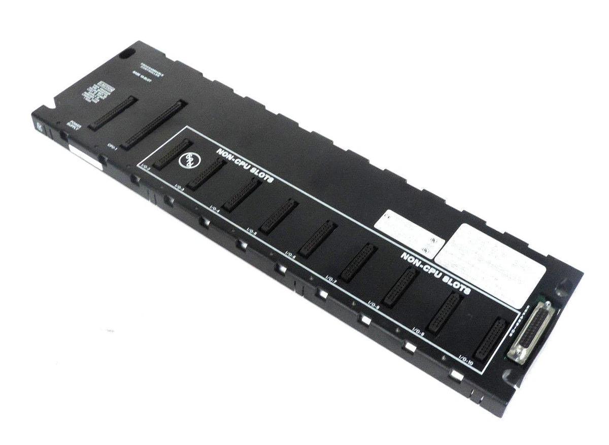 Used GE FANUC IC693CHS391L 10 SLOT BASE PROGRAMMABLE CONTROLLER