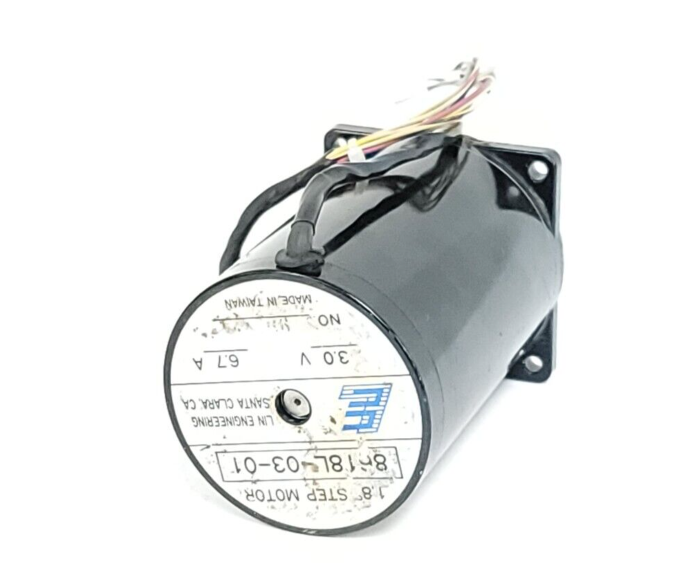 Used LIN ENGINEERING 8618L-03-01 1.8 DEG STEP MOTOR 3.0V 6.7A 8618L0301