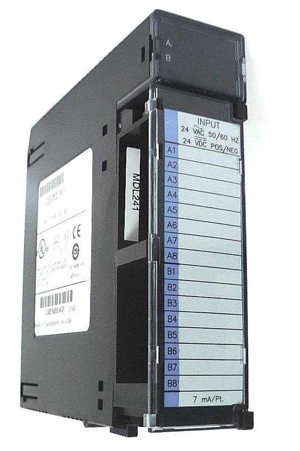 Used GE FANUC IC693MDL241F INPUT MODULE 24VAC/VDC 16PT