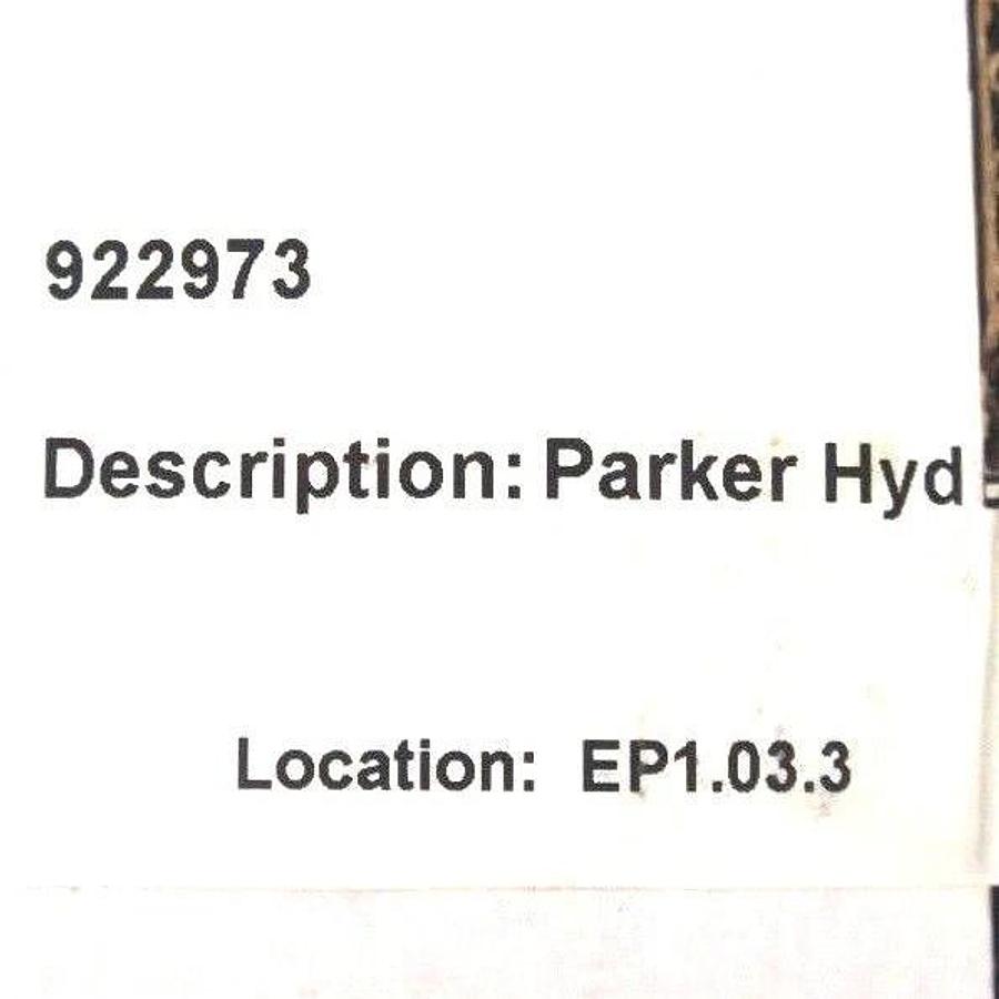 Used NIB PARKER 922973 HYDRAULIC FILTER ASSEMBLY 74