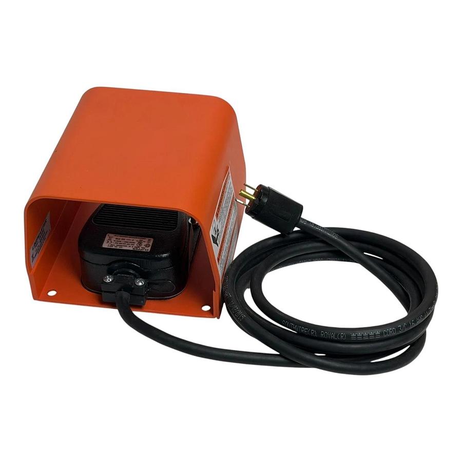 Linemaster 522-B14 Full Guard Foot Switch Clipper 632-S 20A 1HP 125-250V Wired
