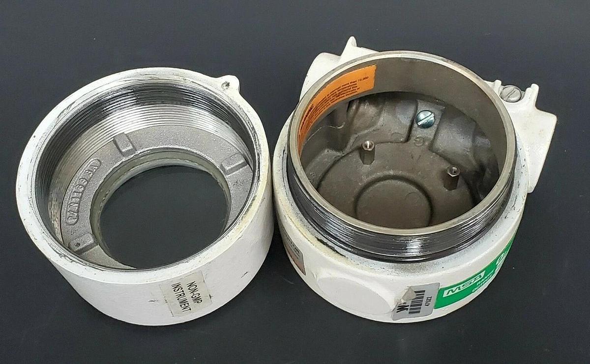 Used MSA / ULTIMA 1169-BA GAS MONITOR BEZEL & 1164-AA BASE 1164AA 1169BA