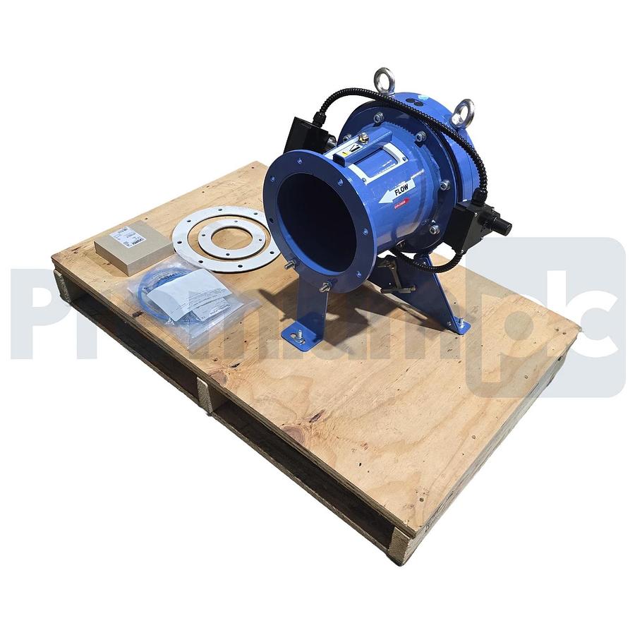 FIKE E30-056-0200-CS DFI DUAL-FLAP EXPLOSION ISOLATION VALVE DN200 8" DIN24154
